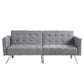 Futon Sofa Bed Convertible Folding Lounge Couch, Armrests - Furniture Home Direct