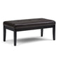 Lacey - Upholstered Tufted Ottoman Bench - Furniture Home Direct