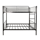 Space Saving Bunk Bed With Metal Frame And Ladder - Furniture Home Direct