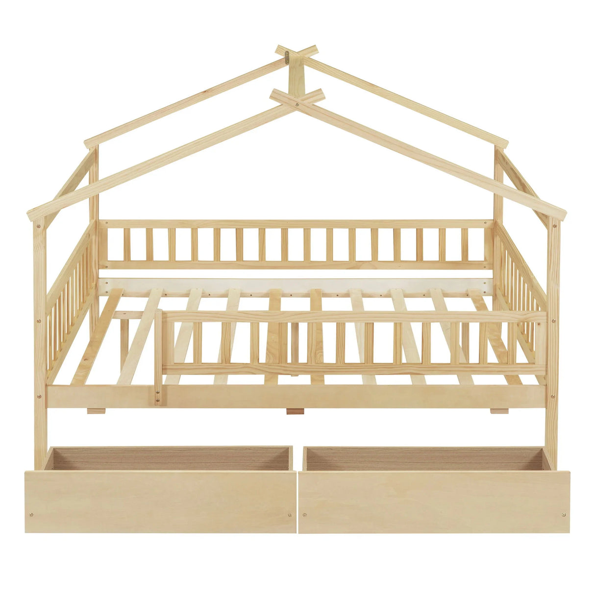 House Bed With 2 Drawers - Furniture Home Direct