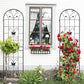 Garden Metal Trellis Rustproof Trellis For Climbing Plants Outdoor Flower Support - Furniture Home Direct