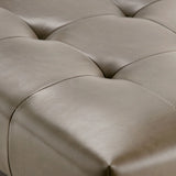 Draper - Upholstered Mid Century Tufted Ottoman Bench - Furniture Home Direct