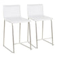 Mara - Contemporary Counter Stool (Set of 2) - Furniture Home Direct