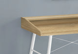 Computer Desk For Home Office, Laptop, Storage Shelves, Contemporary Versatile Placement - Natural