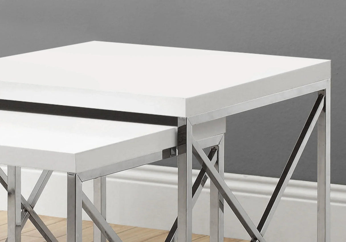 Nesting Table, Accent, Contemporary & Modern (Set of 2) - Furniture Home Direct