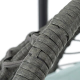 Outdoor Egg Chair With Stand - Dark Gray - Furniture Home Direct
