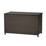 Blake - Wicker Cushion Box - Brown Multi