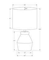 Lighting, Table Lamp Modern - Cream - Furniture Home Direct