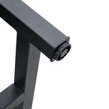 Dining Set With Wooden Table And Eight Chairs Light Gray - Furniture Home Direct