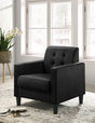 Hale - Velvet Accent Armchair With Tufting - Furniture Home Direct