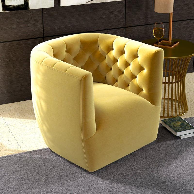 Delaney - Ergonomic Design Swivel Chair - Furniture Home Direct