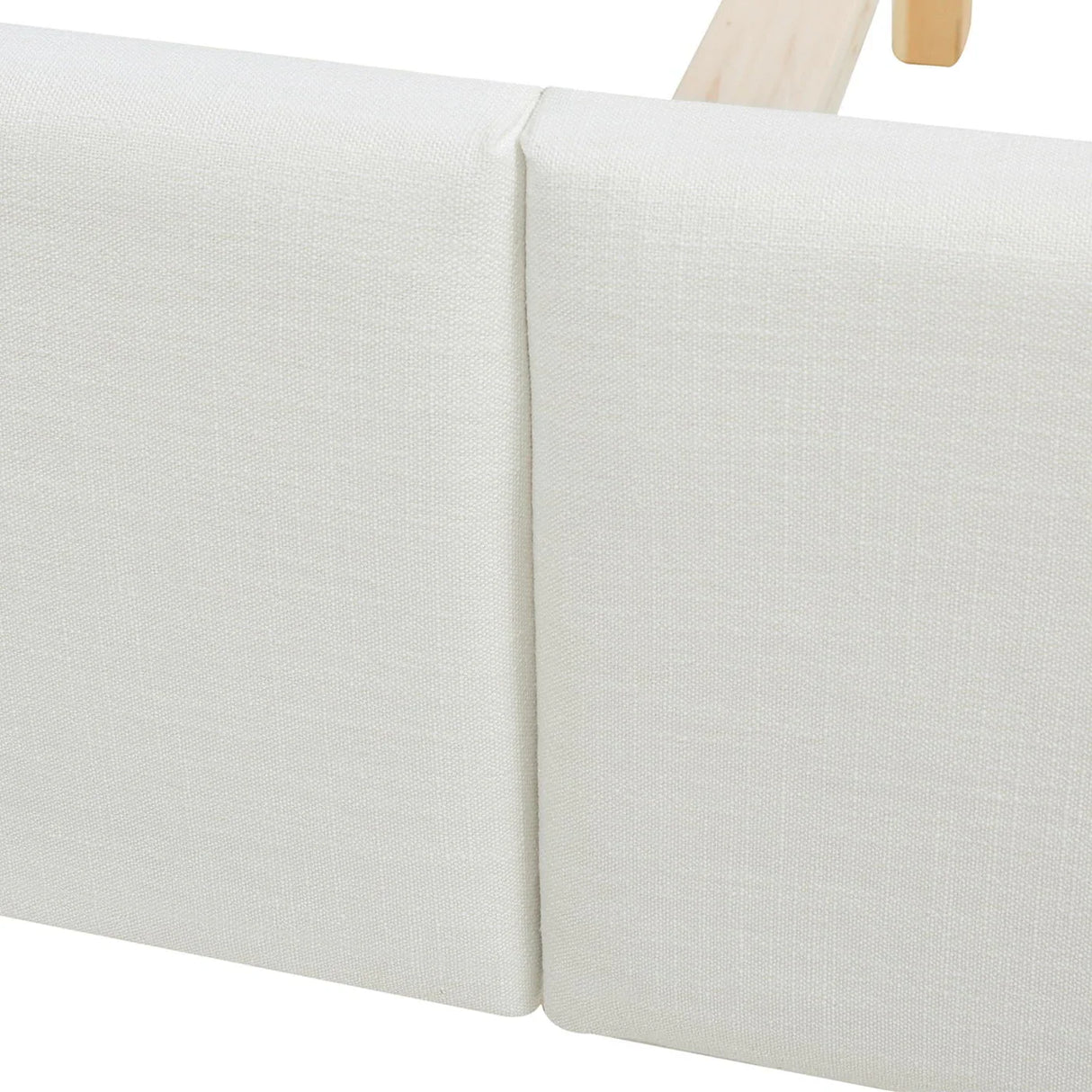 Marcella - Upholstered Shelter Headboard Bed Set - Furniture Home Direct