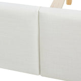 Marcella - Upholstered Shelter Headboard Bed Set - Furniture Home Direct
