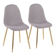 Pebble - Contemporary Modern Design Chair (Set of 2) - Furniture Home Direct