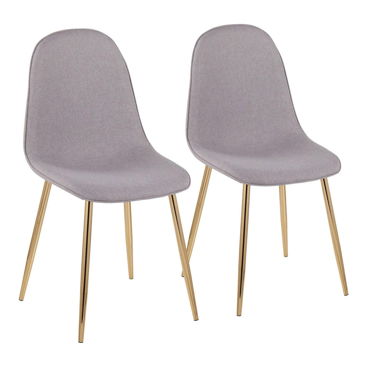 Pebble - Contemporary Modern Design Chair (Set of 2) - Furniture Home Direct