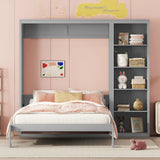 Murphy Wall Bed With Shelves - Furniture Home Direct