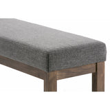 Milltown - Upholstered Ottoman Bench - Furniture Home Direct