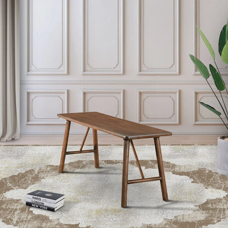 Molly - Bench - Walnut Brown - Furniture Home Direct