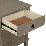 Victoria - Bedside Table With Drawer And Shelf - Furniture Home Direct