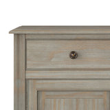 Connaught - Entryway Storage Cabinet - Distressed Gray - Furniture Home Direct