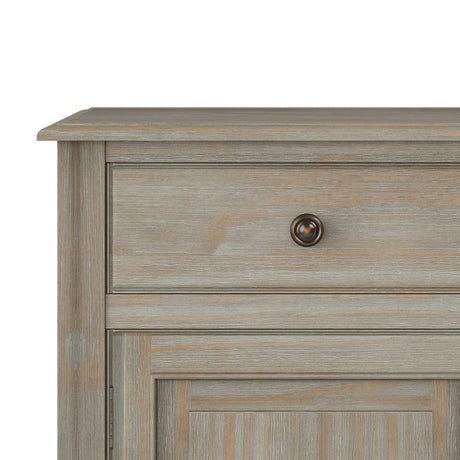 Connaught - Entryway Storage Cabinet - Distressed Gray - Furniture Home Direct