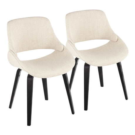Fabrico - Mid Century Modern Comfortable Design Dining Chair (Set of 2) - Furniture Home Direct