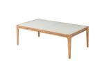 Gwynn - Frosted Glass Top Coffee Table - Natural - Furniture Home Direct