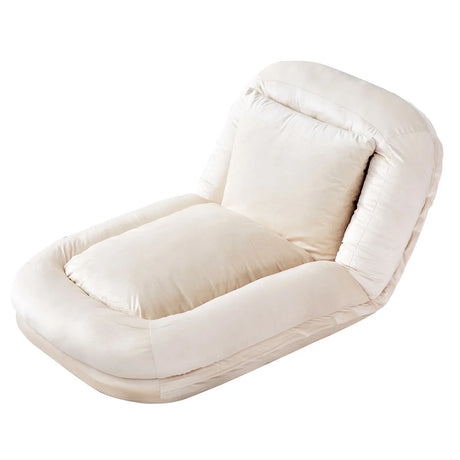 Contemporary Folding Sofa Chair With 5 Adjustable Positions For Gaming, Meditation, And Relaxation - Furniture Home Direct