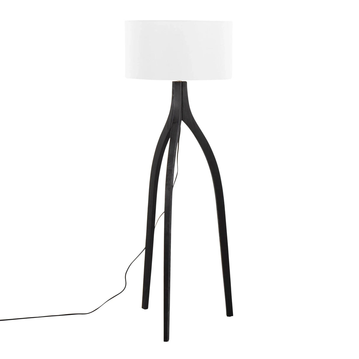 Wishbone - Contemporary Floor Lamp - Furniture Home Direct