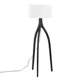 Wishbone - Contemporary Floor Lamp - Furniture Home Direct