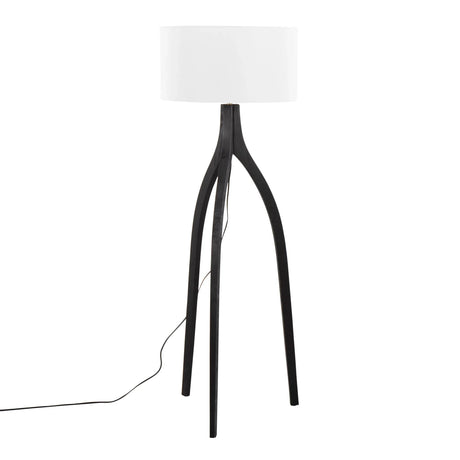 Wishbone - Contemporary Floor Lamp - Furniture Home Direct