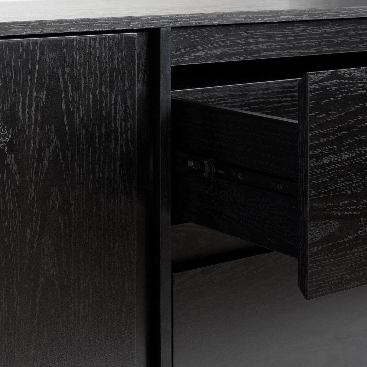 Scandi - Sideboard With Beveled Drawers - Furniture Home Direct