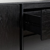 Scandi - Sideboard With Beveled Drawers - Furniture Home Direct