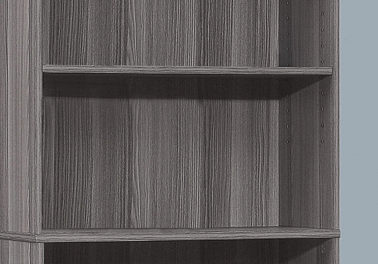 Bookshelf, Bookcase, 6 Tier, For Office, Transitional - Furniture Home Direct
