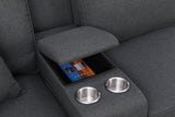 Eric - 9 Piece Upholstered Sectional With Ottoman - Furniture Home Direct