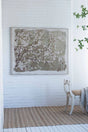 Large Cherry Blossom Canvas Art Print, Home Decor Accent Piece - Gray / White Matte - Furniture Home Direct