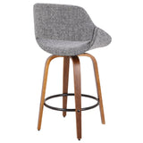 Fabrico - Mid Century Inviting Design Modern Counter Stool - Furniture Home Direct