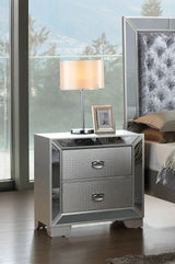 Contemporary Nightstand With Versatility - Furniture Home Direct