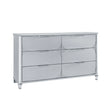 Laura - Dresser With Spacious Drawers - Silver - Furniture Home Direct