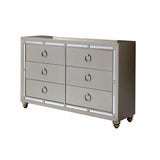 Chloe - Dresser - Gemstone Silver - Furniture Home Direct
