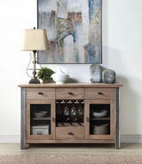 Nathaniel - Server - Maple - Furniture Home Direct