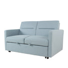Sleeper Pull Out Loveseat Couch With Adjustable Backrest - Furniture Home Direct