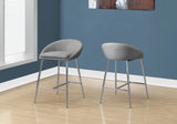 Swivel Stool Bar Height, Contemporary & Modern (Set of 2) - Furniture Home Direct