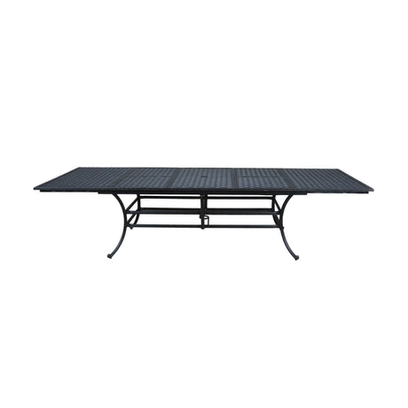 Rectangle Extension Table - Dark Lava Bronze - Furniture Home Direct