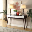 Christa - Console Table - White / Espresso - Furniture Home Direct