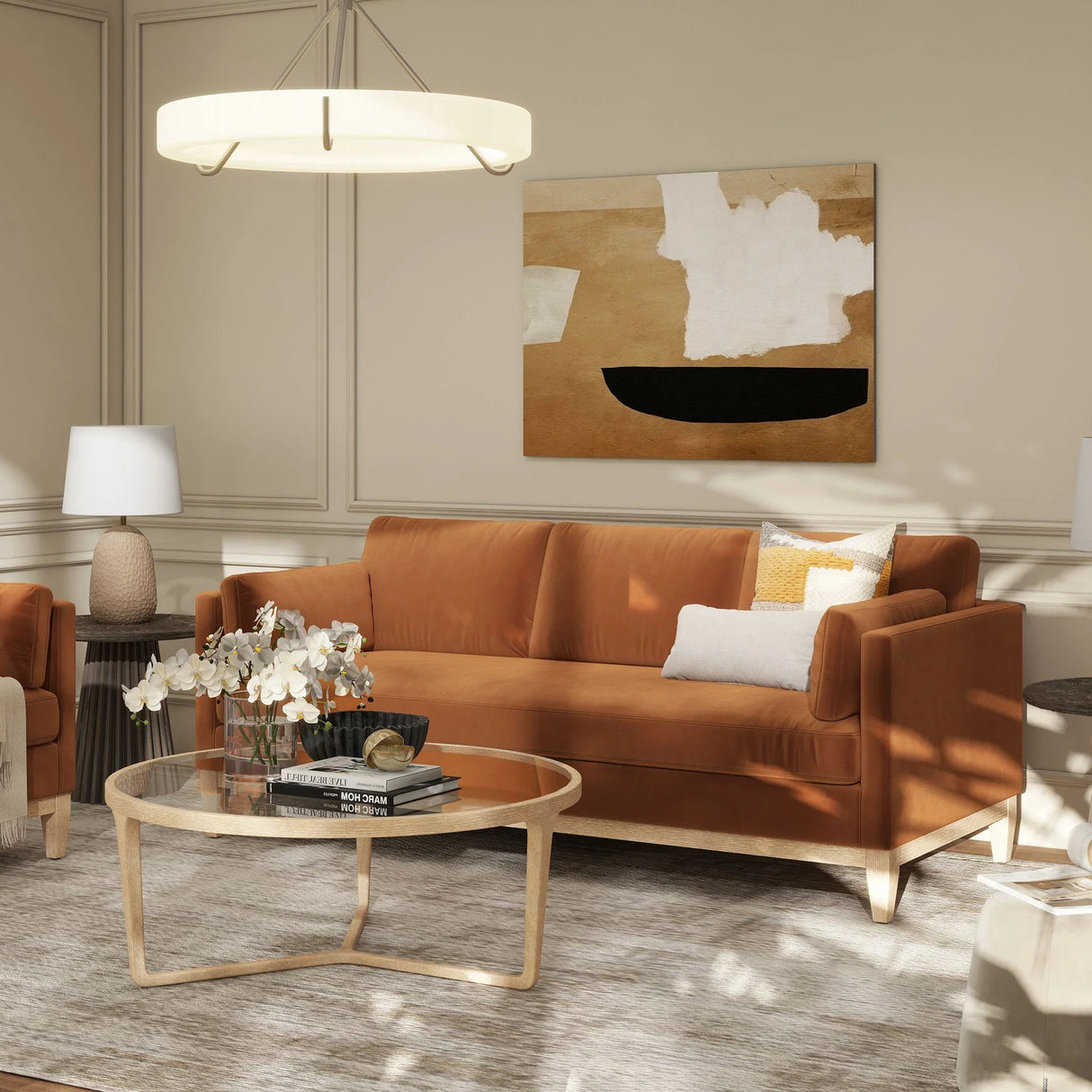 Knox - Modern Farmhouse Sofa - Furniture Home Direct