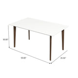 Levi - Modern Style Rectangular Dining Kitchen Table - Furniture Home Direct