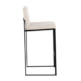 Fuji - Contemporary High Back Barstool Elegant Design - Furniture Home Direct