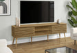 TV Stand, 72 Inch, Media Entertainment Center, Storage Cabinet, Console, Storage Shelves, Contemporary & Modern - Walnut - Furniture Home Direct