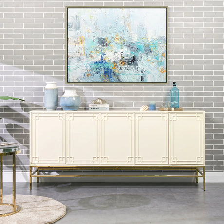 Gemini - Sideboard Storage Buffet - White Birch - Furniture Home Direct